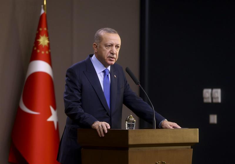 اردوغان: متاسفانه شمال سوریه از تروریست ها پاکسازی نشده است