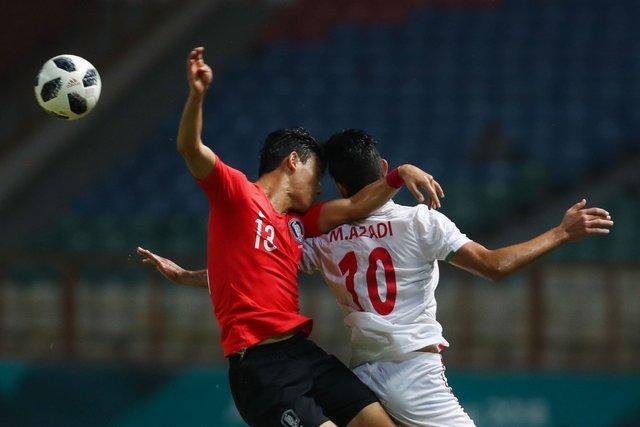 صعود کره جنوبی و ژاپن به نیمه نهایی فوتبال بازی های آسیایی